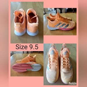 Adidas Women's Ubersonic Tennis Shoes, Size 9.5